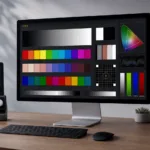 PatternSpace macOS pattern generator showing display calibration patterns